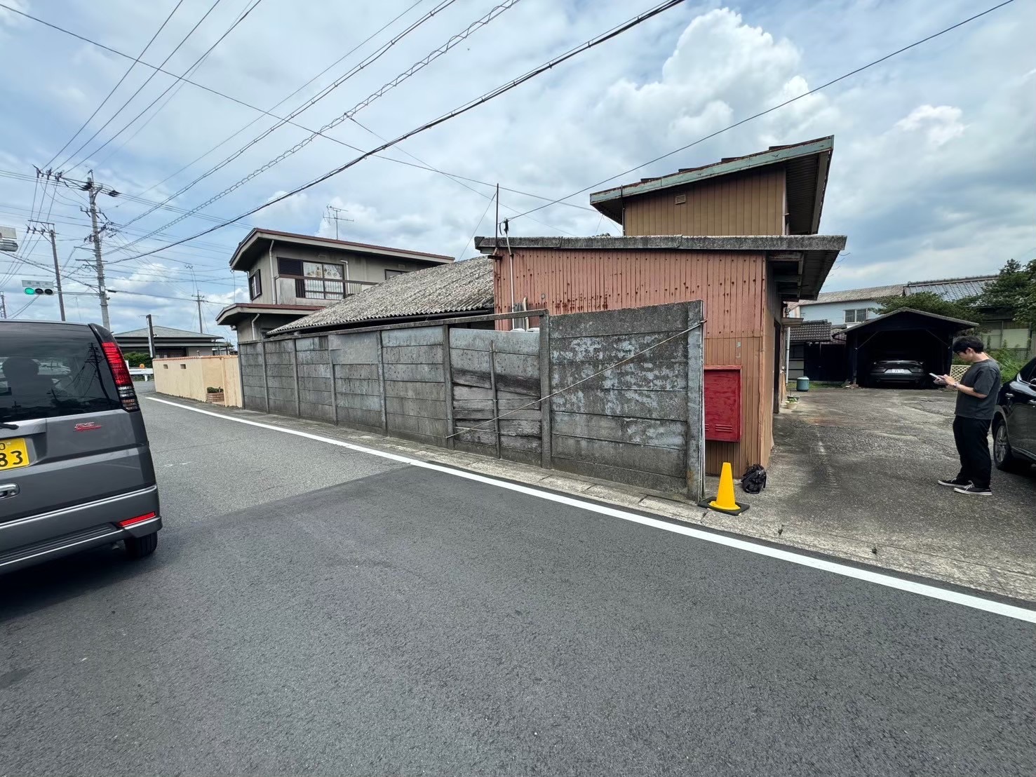 フェンス設置 BEFORE