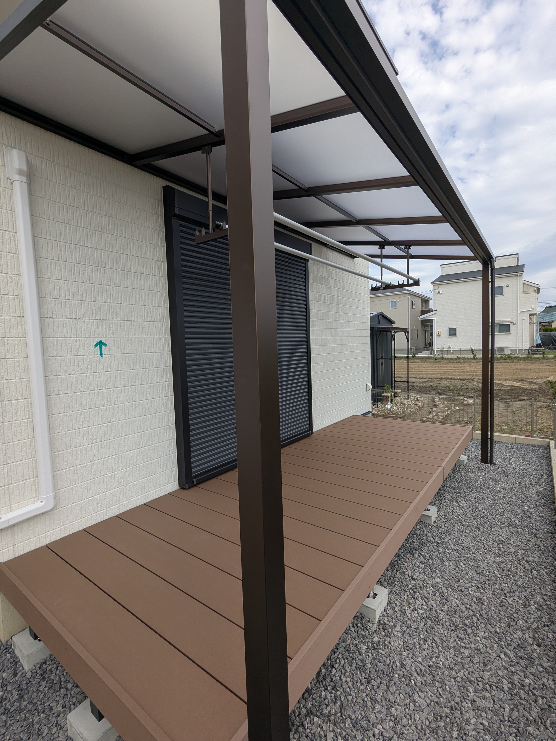 ウッドデッキ設置