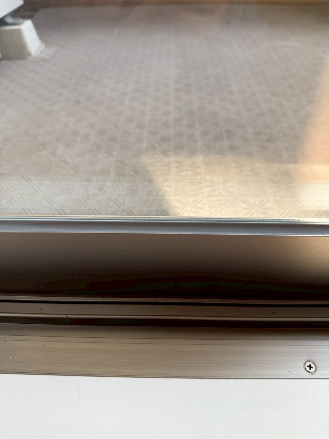 窓ガラス用ゴムパッキン交換