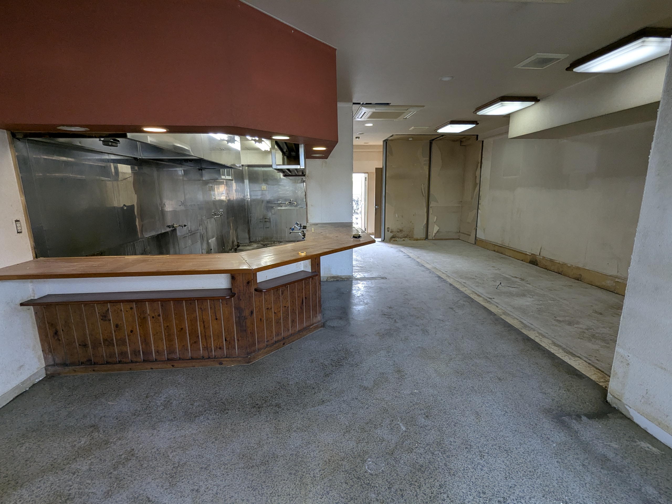 店舗改装リフォーム BEFORE