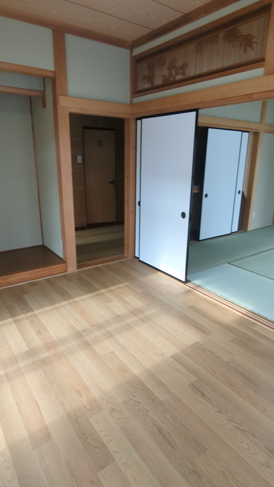 和室を洋室間にリフォーム