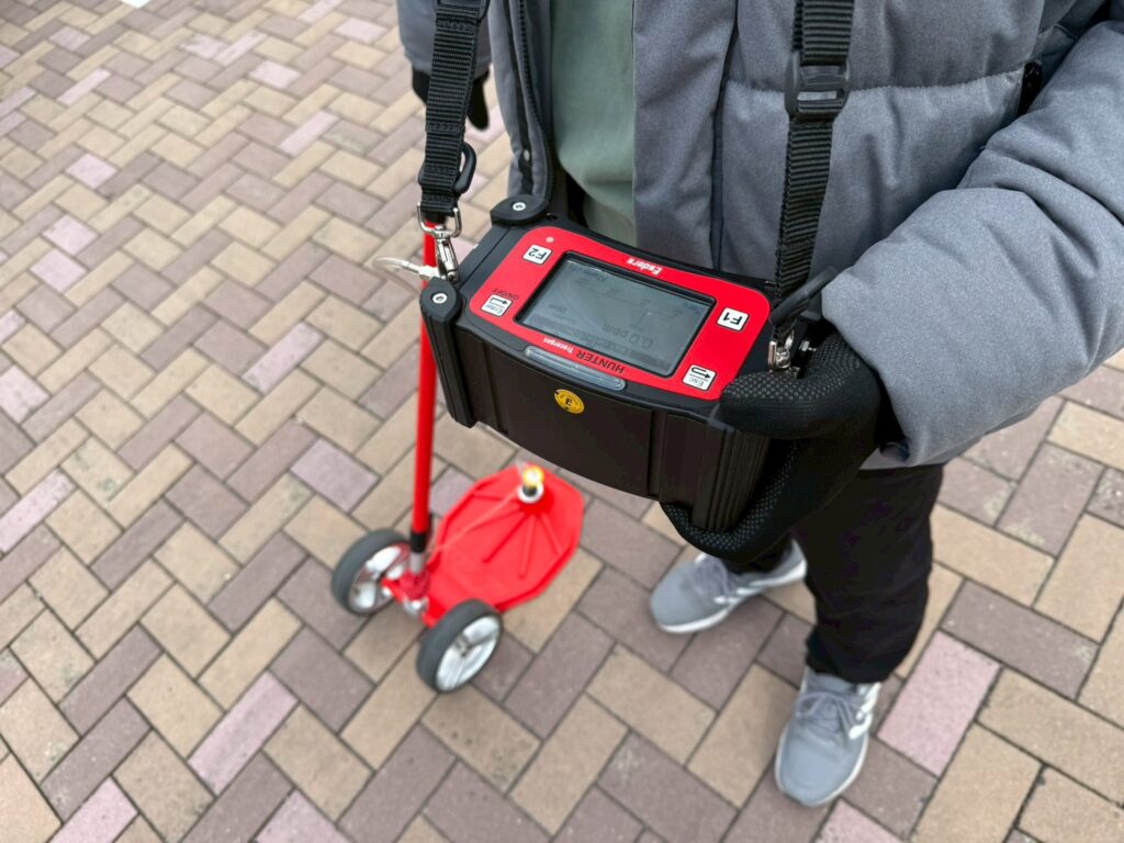 トレーサーガス検知器