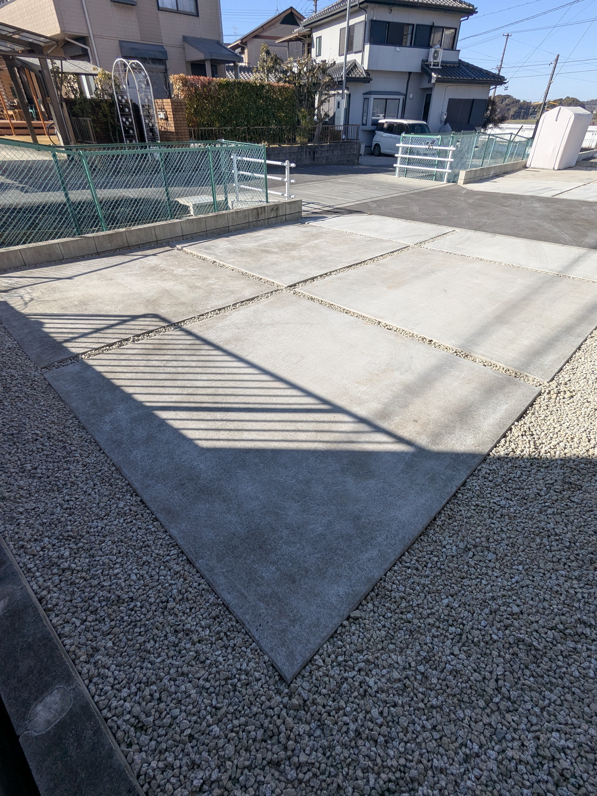 [雑草対策] 防草シート施工