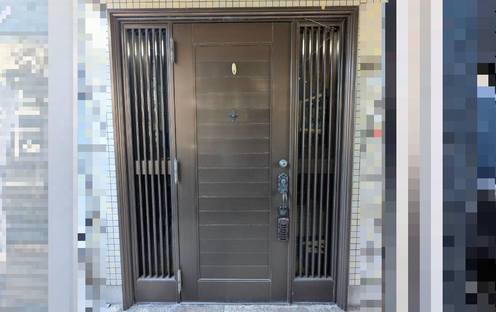 玄関ドア交換（カバー工法） BEFORE