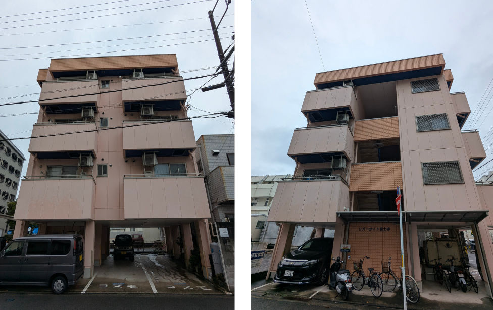 RC建造ビル 外壁塗装 BEFORE